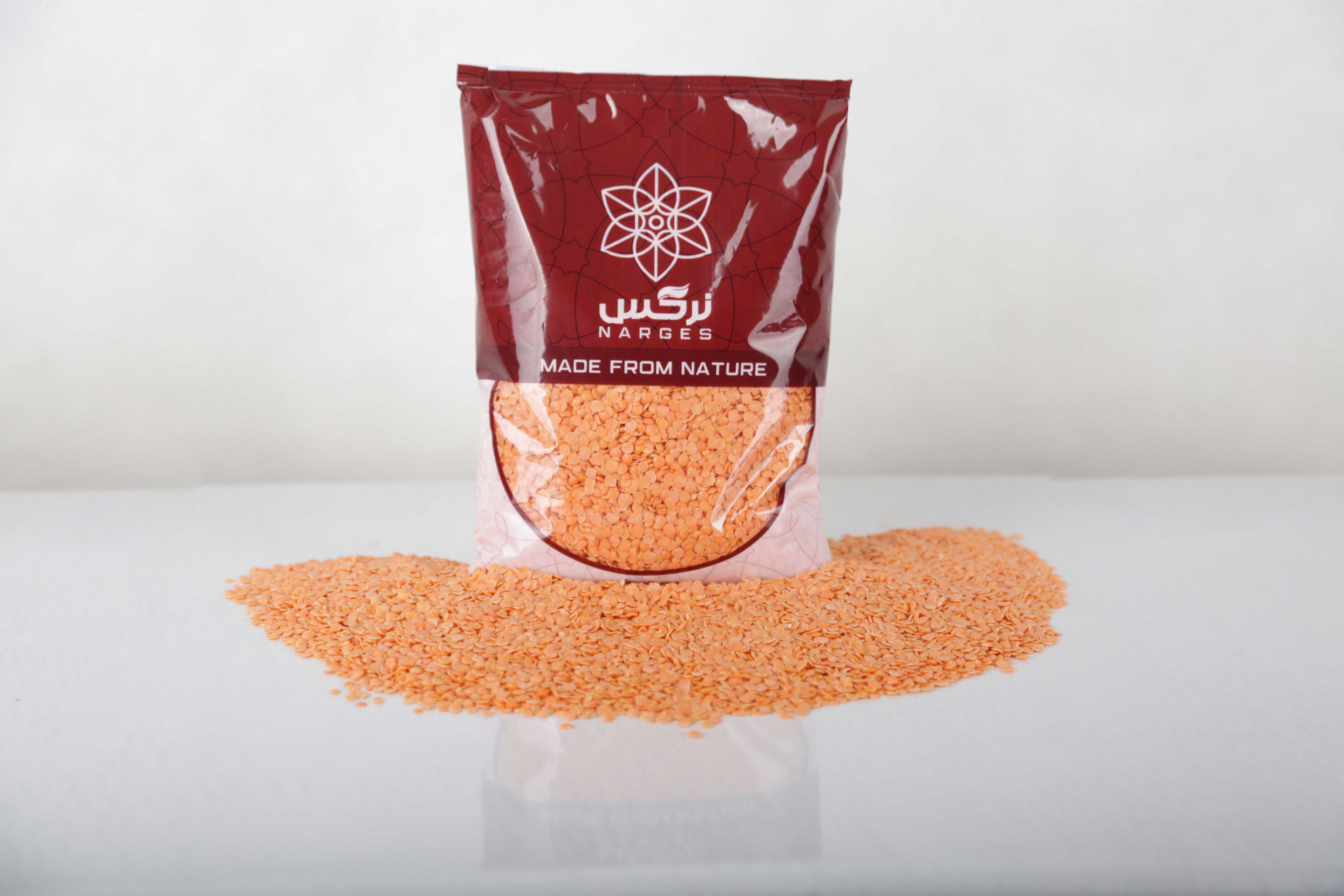 دال عدس ۹۰۰ گرم (سلفون)